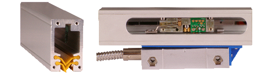 Easson linear scale cutaway view