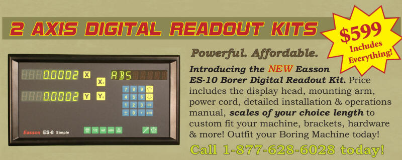 Easson DRO Boring Machine Kit Picture