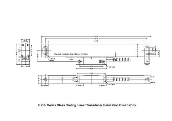 Easson linear scale dimensions / specs 
