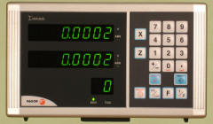 Fagor 2 Axis Lathe Display